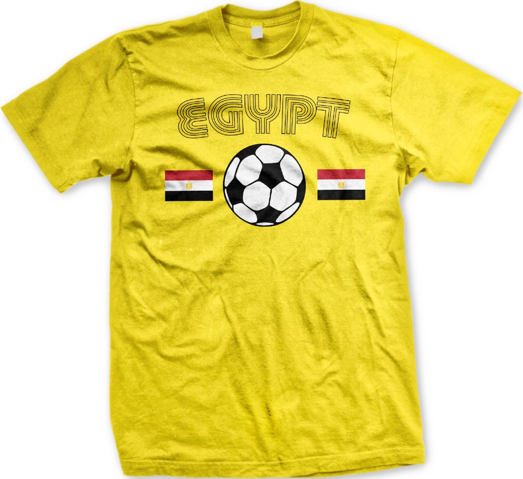 Egypt National Soccer Team Egyptian The Pharaohs Football Mens Tshirt